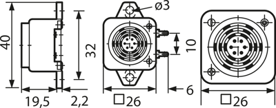 F/PWB12 Digisound Akustische Signalgeber