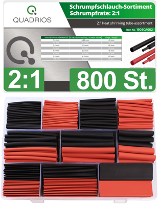 1905CA062 QUADRIOS Heat Shrink Assortments Image 1