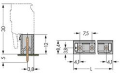 231-238/001-000 WAGO PCB Connection Systems Image 2