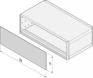 24572-607 SCHROFF Accessories for Enclosures