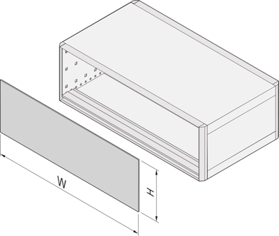 24572-603 SCHROFF Gehäusezubehör