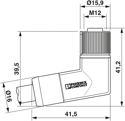 1408829 Phoenix Contact Sensor-Aktor Kabel Bild 2