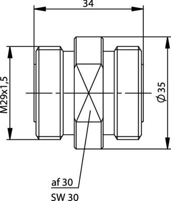 100024554 Telegärtner Coaxial Adapters Image 2