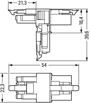 890-1731 WAGO Gerätesteckverbinder Bild 2