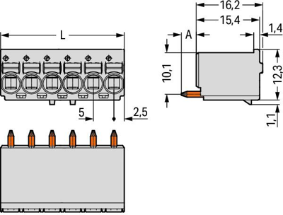 2092-1176/000-5000 WAGO PCB Connection Systems Image 2