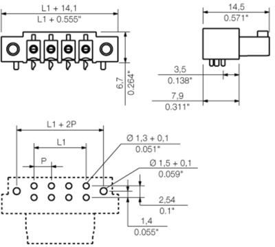 1028820000 Weidmüller PCB Connection Systems Image 3