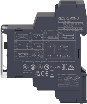 RE22R2MXMU Schneider Electric Zeitrelais Bild 2