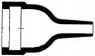 Warmschrumpfmuffe, gerade, S1 (11/11 mm), S2 (9.3/2.1 mm), A06542-000