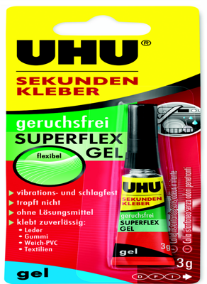 SUPERFLEX GEL 3G UHU Klebstoffe