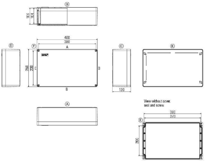 1306130000 Weidmüller General Purpose Enclosures Image 2