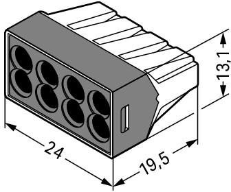 773-108 WAGO Verbindungsklemmen Bild 2