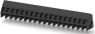 Leiterplattenklemme, 18-polig, RM 5 mm, 0,05-3 mm², 17.5 A, Käfigklemme, schwarz, 1-796689-8
