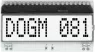 EA DOGM081W-A DISPLAY VISIONS LCD-Module