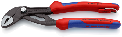 87 02 180 T Knipex Wasserpumpenzangen, Gripzangen