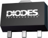 Diodes N-Kanal MOSFET, 100 V, 1 A, SOT-89, ZXMN10A07ZTA