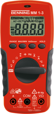 MM 1-3 Benning Multimeters