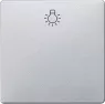 DELTA i-system Wippe mit Symbol Licht, aluminiummetallic, 5TG62010AM20
