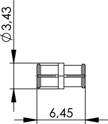 100025163 Telegärtner Koaxial Adapter Bild 2