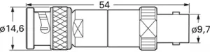 100023615 Telegärtner Antenna components, switches, attenuators