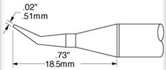 SSC-754A METCAL Soldering tips, desoldering tips and hot air nozzles