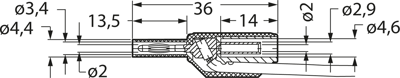 65.9182-22 Stäubli Electrical Connectors Laborsteckverbinder Bild 2