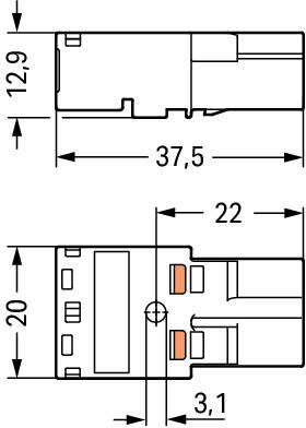 770-292/082-000 WAGO Gerätesteckverbinder Bild 2