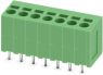 Leiterplattenklemme, 7-polig, RM 5 mm, 0,2-4,0 mm², 24 A, Federklemmanschluss, grün, 1991147