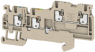 Initiator-, Aktor-Reihenklemme, Push-in-Anschluss, 0,5-1,5 mm², 13.5 A, 4 kV, dunkelbeige, 1992250000