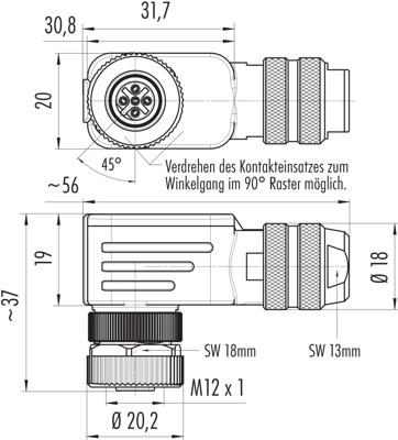 99 1536 920 05 binder Sensor-Aktor Rundsteckverbinder Bild 2