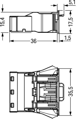 770-2353 WAGO Gerätesteckverbinder Bild 2