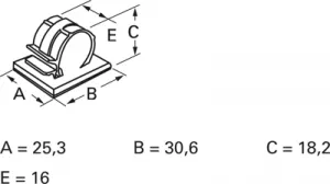 00000144 Kabelhalter