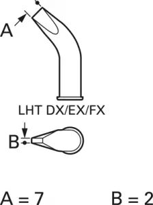 LHT EX Weller Lötspitzen, Entlötspitzen und Heißluftdüsen