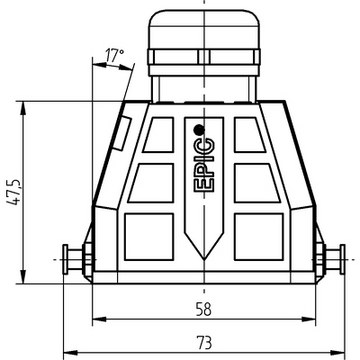 70250200 LAPP Gehäuse für schwere Steckverbinder Bild 3