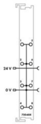 750-604 WAGO Einspeise- und Segmentmodule Bild 2