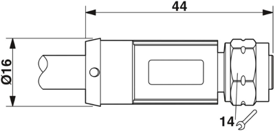 1410496 Phoenix Contact Sensor-Aktor Kabel Bild 2