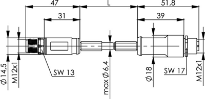 100017372 Telegärtner Sensor-Aktor Kabel Bild 2