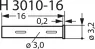 H 3010-16 PTR Accessories for Contact Probes