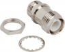 Koaxial-Adapter, 50 Ω, AMC-Stecker auf RP-TNC-Buchse, gerade, 031-6112