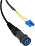 LWL-Patchkabel, LC auf LC-Stecker, 15 m, OS1, Singlemode 9/125 µm