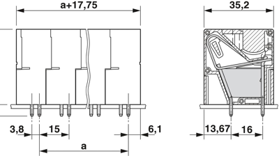 1845357 Phoenix Contact PCB Terminal Blocks Image 2