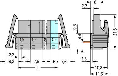 232-832/039-000 WAGO PCB Connection Systems Image 2