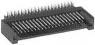 Stiftleiste, 16-polig, RM 2.54 mm, abgewinkelt, schwarz, 5-534245-4