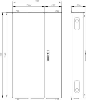 8GK1123-7KA32 Siemens Schaltschränke, Serverschränke Bild 2