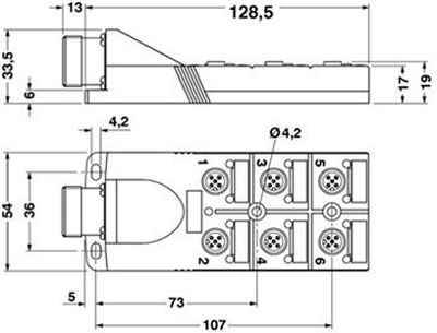 1692705 Phoenix Contact Sensor-Actuator Distribution Boxes Image 2