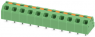 Leiterplattenklemme, 11-polig, RM 5 mm, 0,2-1,5 mm², 16 A, Federklemmanschluss, grün, 1862369