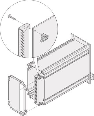 24812-201 SCHROFF Gehäusezubehör