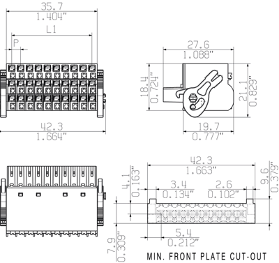 1000550000 Weidmüller PCB Connection Systems Image 2