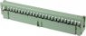 Federleiste, 40-polig, RM 2.54 mm, gerade, grau, 0918540780358U