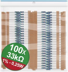 22P052 QUADRIOS Bedrahtete Widerstände