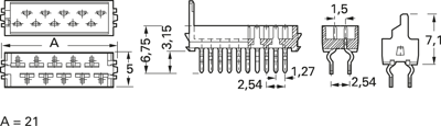 8-215464-4 AMP PCB Connection Systems Image 2